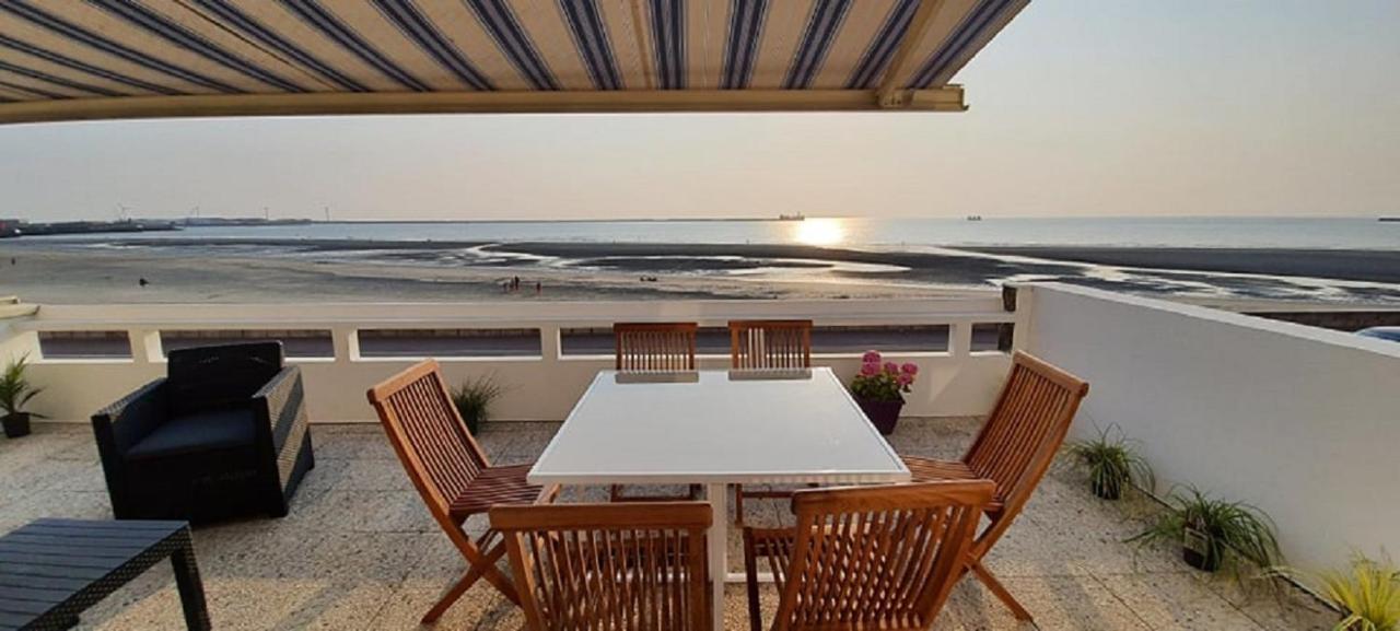 Superbe Appartement Avec Terasse Face A La Mer Boulogne-sur-Mer Kültér fotó